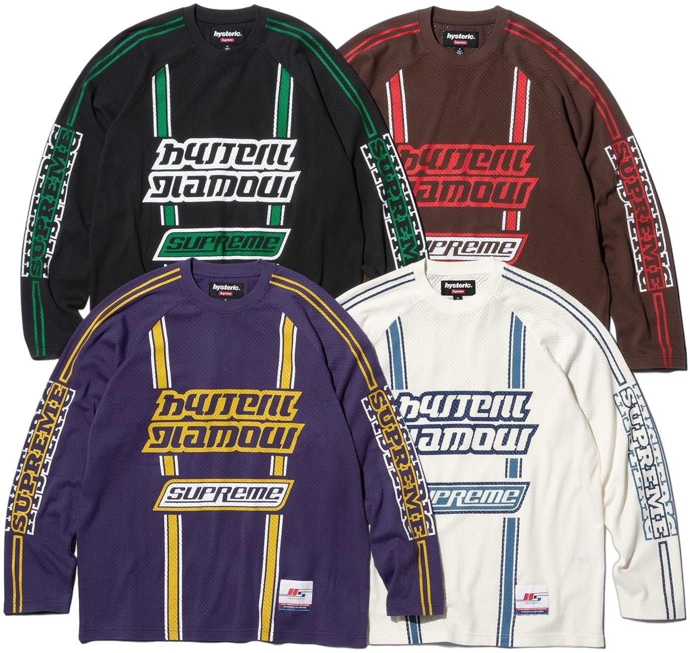 Supreme®/HYSTERIC GLAMOUR Mesh L/S Top